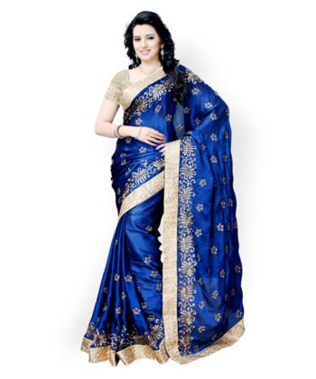 Banarasi Sarees Blue Saree