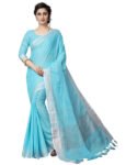 Kanjivaram Sarees Sky Blue