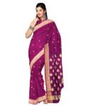 Banarasi Sarees Pink Saree