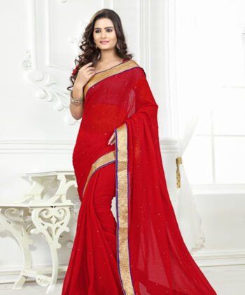 Banarasi Sarees Red Saree